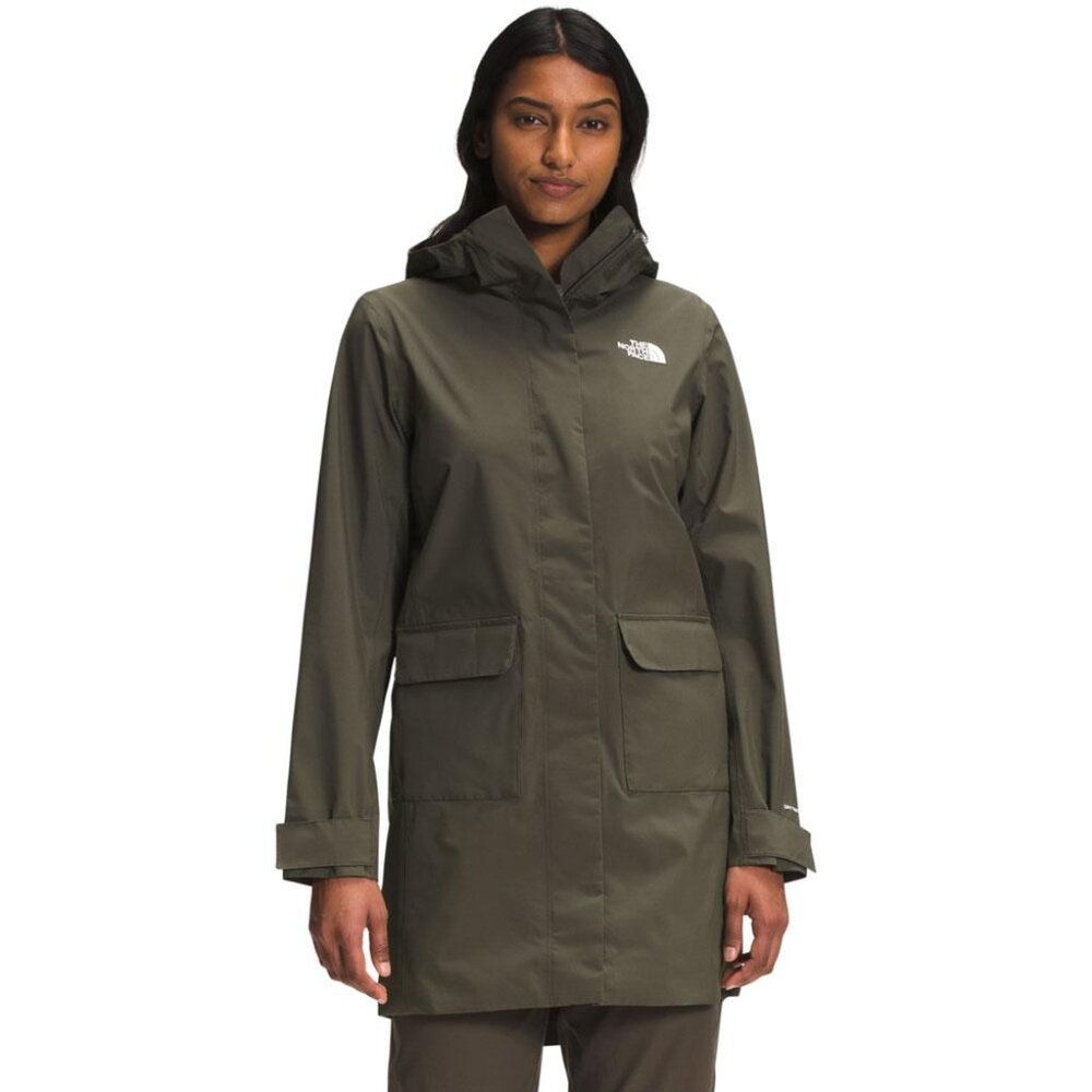 The North Face City Breeze Waterproof Hooded Rain Jacket Rain Coat